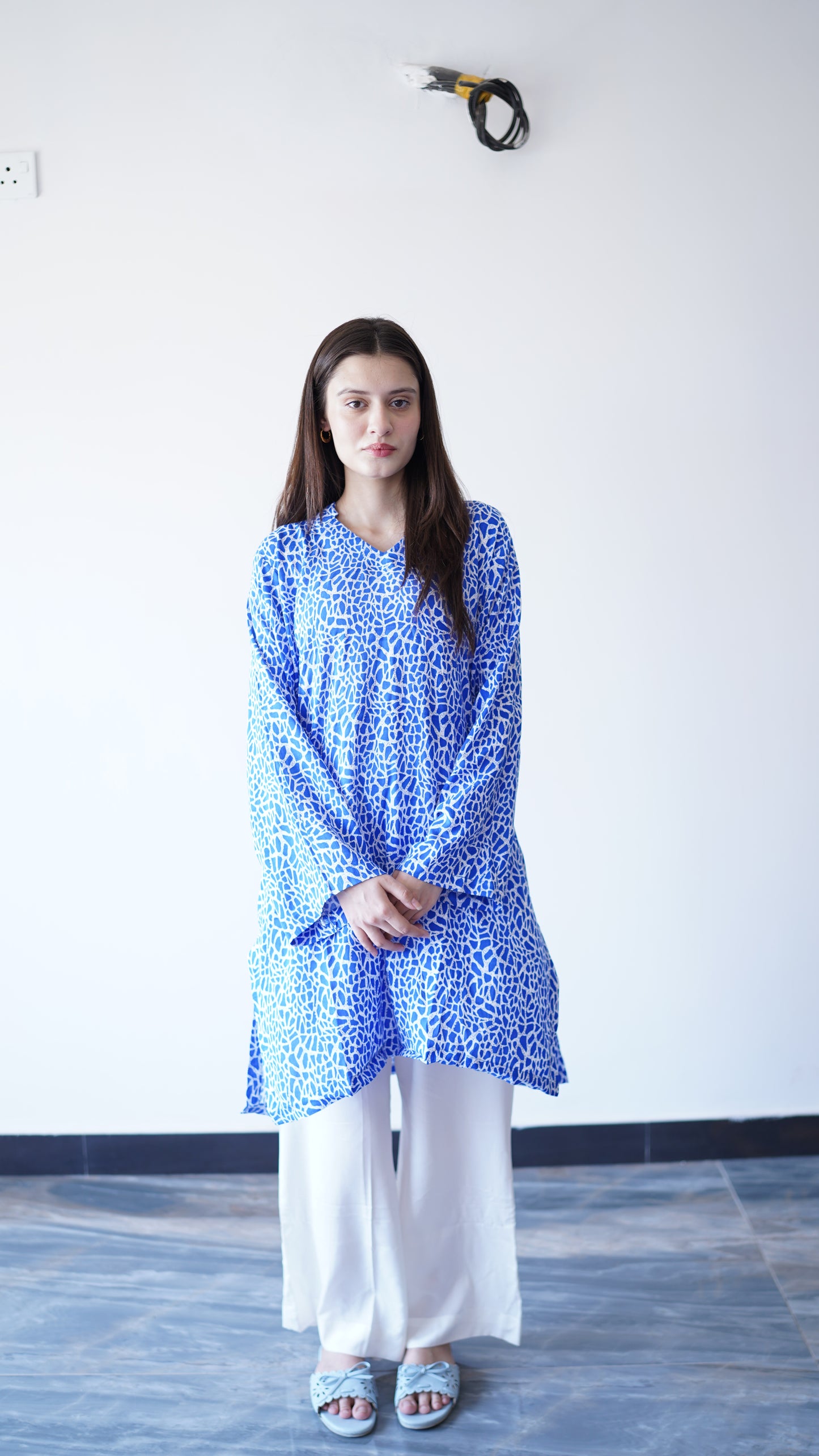 Azure Pebble Kurta Set