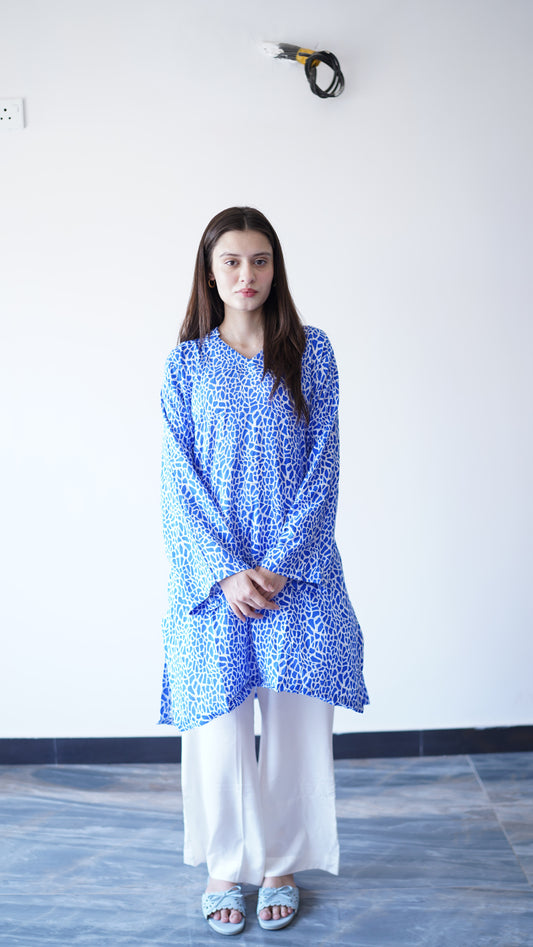 Azure Pebble Kurta Set